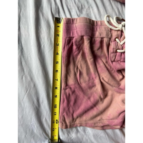 VOLCOM LIVED IN LOUNGEWEAR FULLZIP HOODIE & FLEECE SHORT -FADED MAUVE - Picture 14 of 14